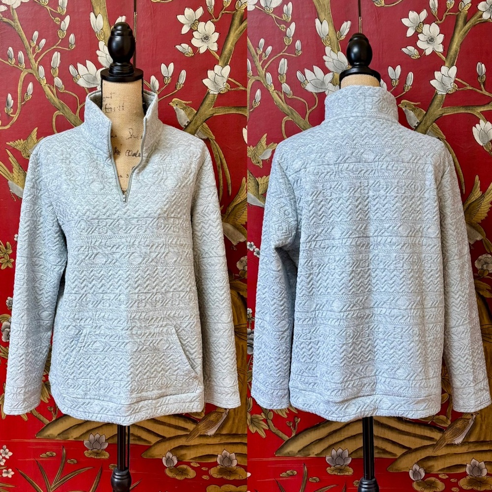 Women’s “Elings” Quarter Zip Sweatshirt Top | #W39 - Picture 2 of 15